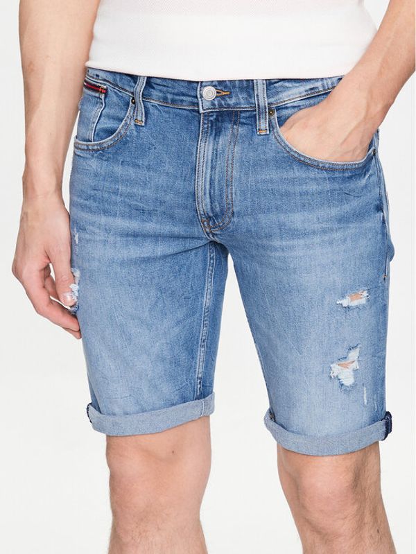 Tommy Jeans Tommy Jeans Дънкови шорти Ronnie DM0DM16148 Син Relaxed Fit