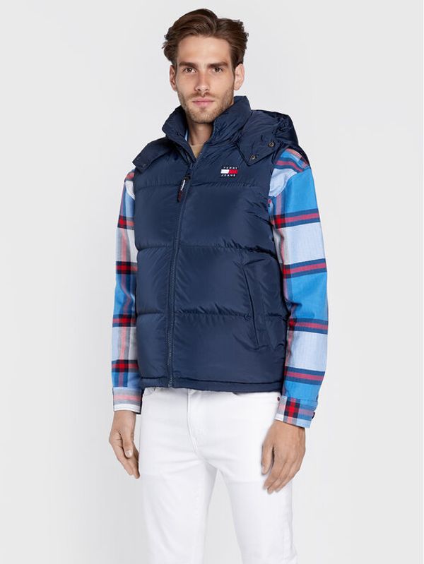 Tommy Jeans Tommy Jeans Елек Alaska DM0DM14447 Тъмносин Regular Fit