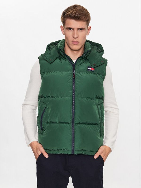 Tommy Jeans Tommy Jeans Елек Alaska DM0DM14447 Зелен Regular Fit