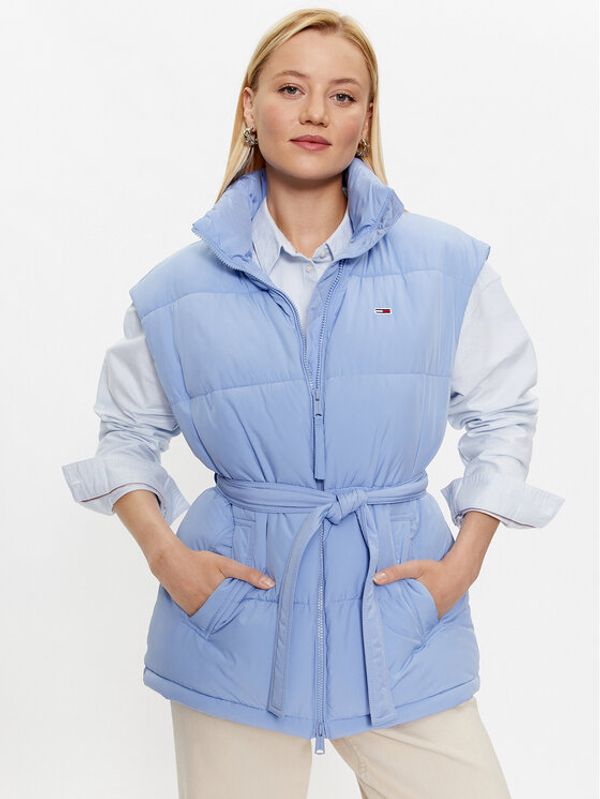 Tommy Jeans Tommy Jeans Елек DW0DW15858 Син Regular Fit