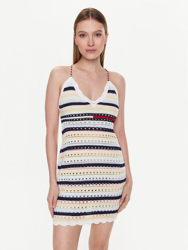 Tommy Jeans Tommy Jeans Ежедневна рокля DW0DW15365 Цветен Slim Fit