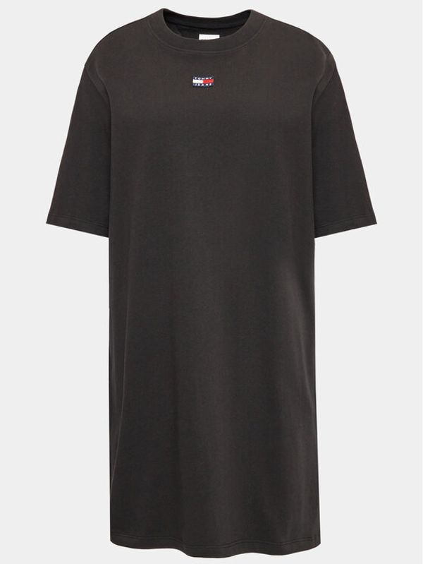 Tommy Jeans Tommy Jeans Ежедневна рокля DW0DW15768 Черен Regular Fit