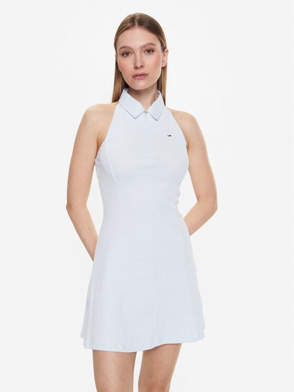 Tommy Jeans Tommy Jeans Ежедневна рокля Polo DW0DW15356 Син Regular Fit