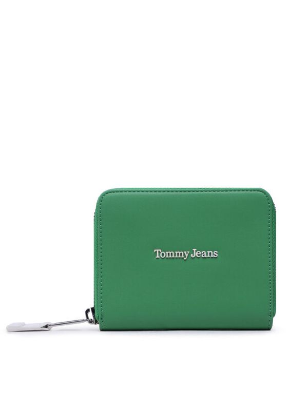 Tommy Jeans Tommy Jeans Голям дамски портфейл Tjm Stadium Preo Small Za AW0AW14562 Зелен