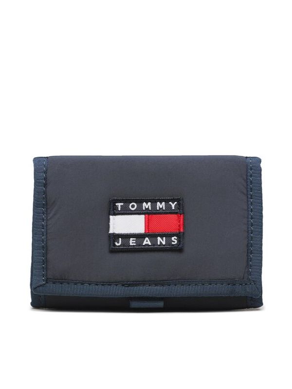 Tommy Jeans Tommy Jeans Голям мъжки портфейл Tjm Heritage Trifold AM0AM10637 Тъмносин