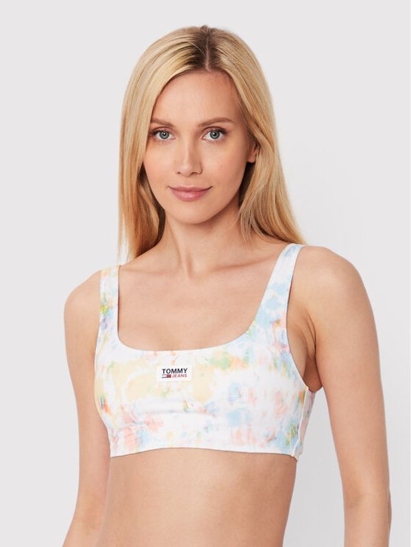 Tommy Jeans Tommy Jeans Горнище на бански UW0UW03324 Бял