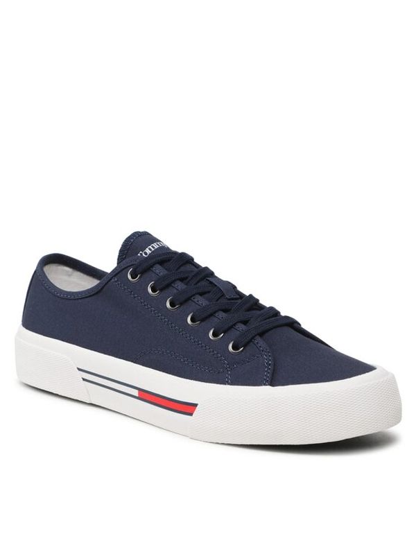 Tommy Jeans Tommy Jeans Гуменки Canvas Sneaker EM0EM01299 Тъмносин