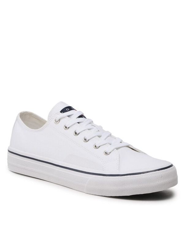 Tommy Jeans Tommy Jeans Гуменки Skate Canvas Ess EM0EM01175 Бял