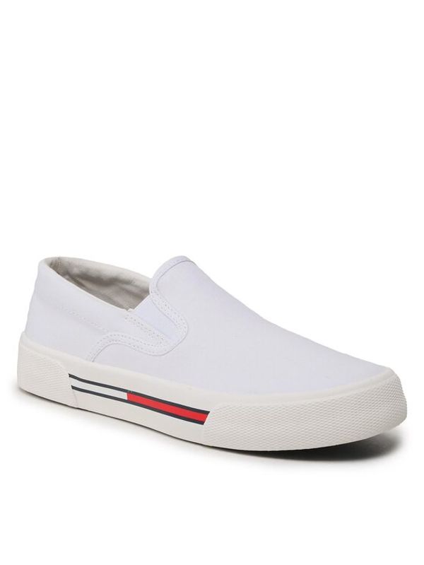 Tommy Jeans Tommy Jeans Гуменки Slip On Wmn EN0EN02088 Бял