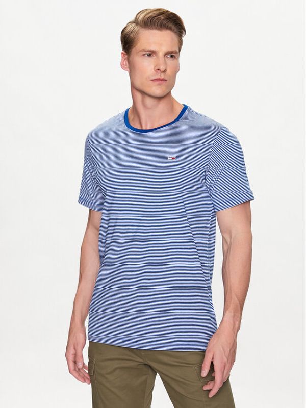 Tommy Jeans Tommy Jeans Комплект 2 тишъртки Stripe & Solid DM0DM16321 Цветен Regular Fit