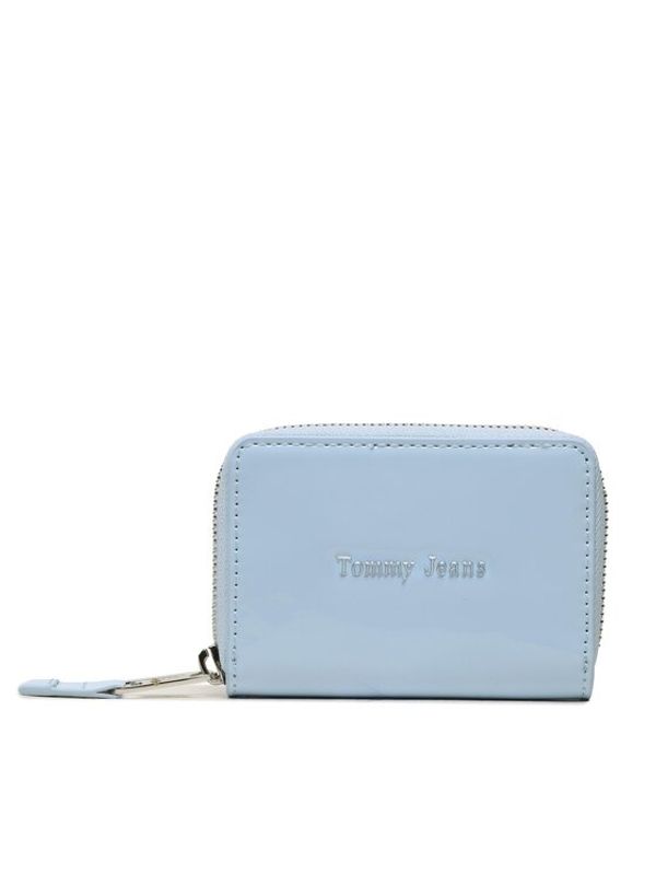Tommy Jeans Tommy Jeans Малък дамски портфейл Tjw Must Small Za Patent AW0AW14974 Син