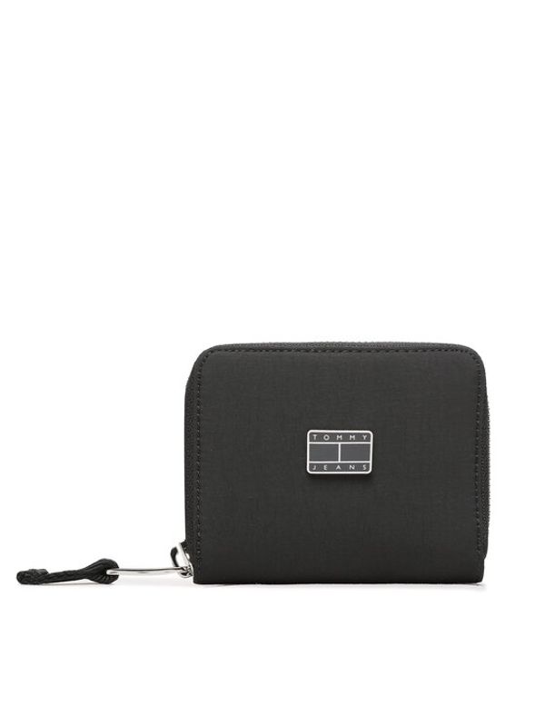 Tommy Jeans Tommy Jeans Малък дамски портфейл Tjw Summer Festival Za AW0AW14979 Черен