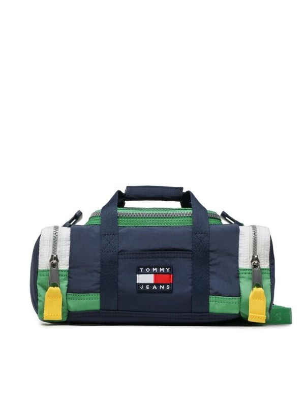 Tommy Jeans Tommy Jeans Мъжка чантичка Tjm Heritage Micro Duffle 2 L AM0AM10897 Тъмносин