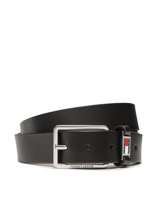 Tommy Jeans Tommy Jeans Мъжки колан Scanton Belt 3.5 AM0AM10626 Черен