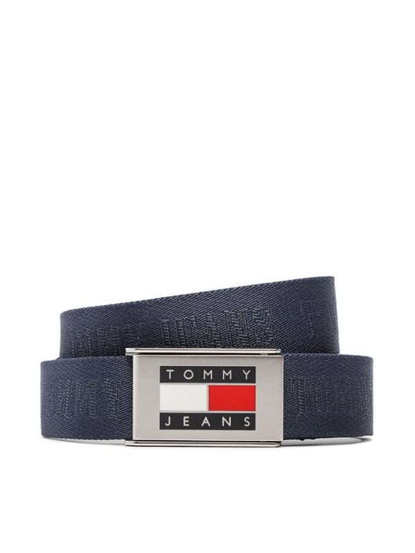 Tommy Jeans Tommy Jeans Мъжки колан Tjm Heritage Vintage Web 4.0 AM0AM10903 Тъмносин