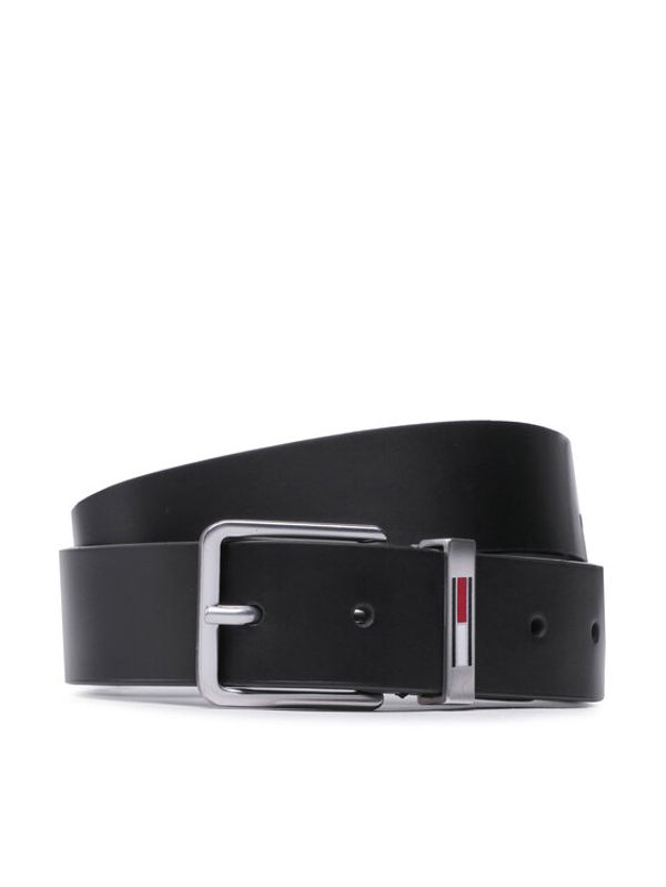 Tommy Jeans Tommy Jeans Мъжки колан Tjm New Adjustable 3.5 AM0AM10911 Черен