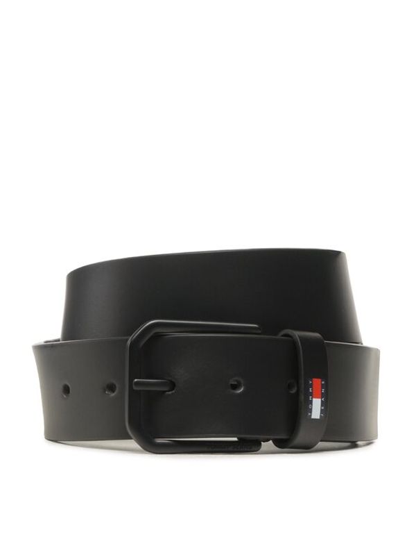 Tommy Jeans Tommy Jeans Мъжки колан Tjm New Leather 4.0 AM0AM011201 Черен