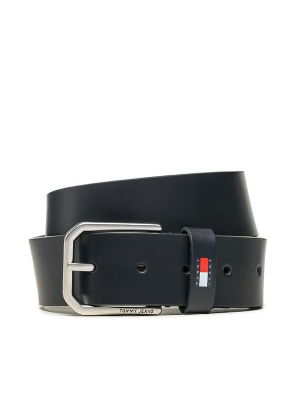 Tommy Jeans Tommy Jeans Мъжки колан Tjm New Leather 4.0 AM0AM11201 Тъмносин