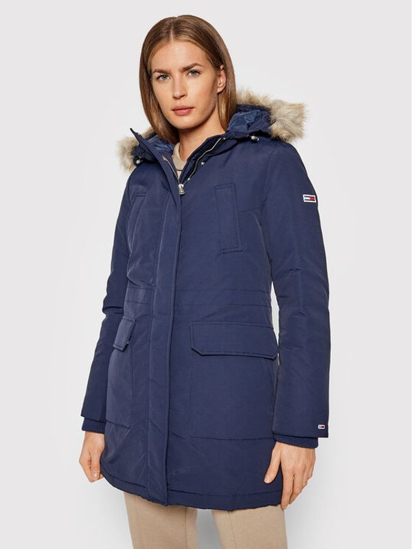 Tommy Jeans Tommy Jeans Парка Tjw Technical Down DW0DW11092 Тъмносин Regular Fit