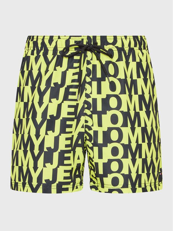 Tommy Jeans Tommy Jeans Плувни шорти UM0UM02759 Зелен Slim Fit