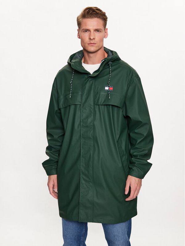 Tommy Jeans Tommy Jeans Преходно яке Chicago DM0DM16582 Зелен Regular Fit