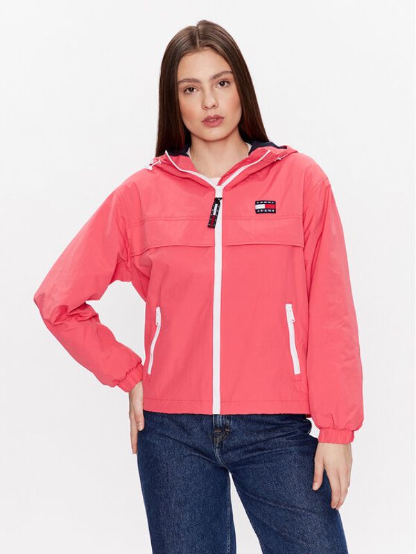 Tommy Jeans Tommy Jeans Преходно яке Chicago DW0DW12613 Розов Regular Fit