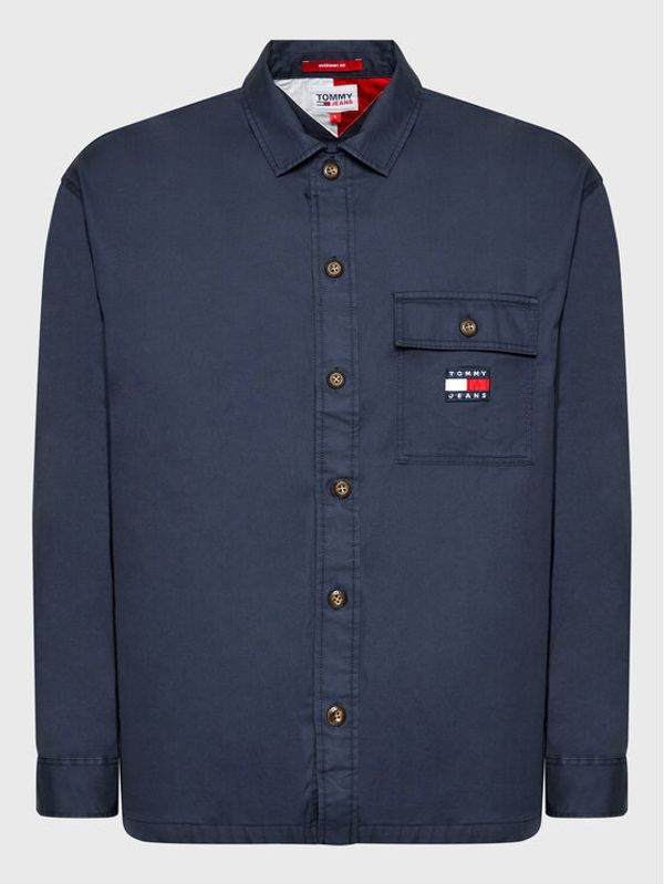 Tommy Jeans Tommy Jeans Преходно яке Classic Solid DM0DM15129 Тъмносин Regular Fit