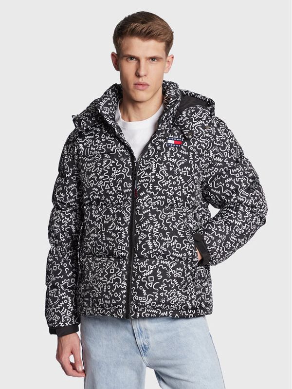 Tommy Jeans Tommy Jeans Пухено яке Alaska DM0DM15389 Черен Regular Fit