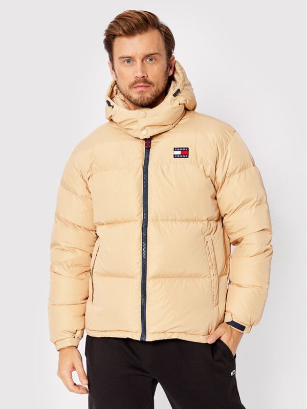 Tommy Jeans Tommy Jeans Пухено яке Alaska DM0DM15445 Бежов Regular Fit