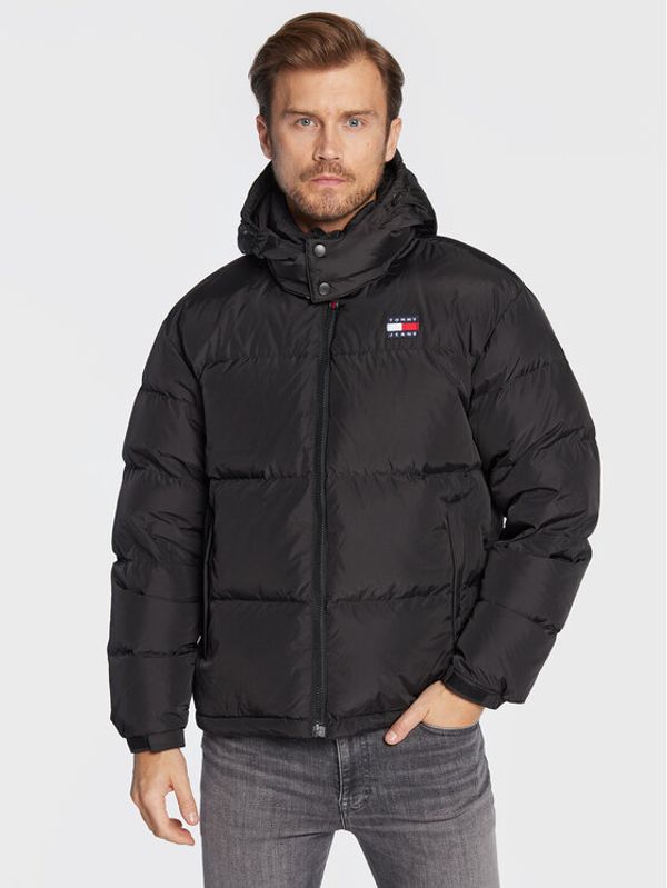 Tommy Jeans Tommy Jeans Пухено яке Alaska DM0DM15445 Черен Regular Fit