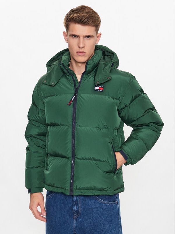 Tommy Jeans Tommy Jeans Пухено яке Alaska DM0DM15445 Зелен Regular Fit