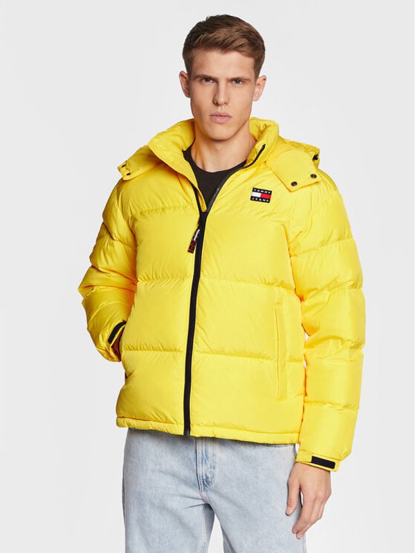 Tommy Jeans Tommy Jeans Пухено яке Alaska DM0DM15445 Жълт Regular Fit