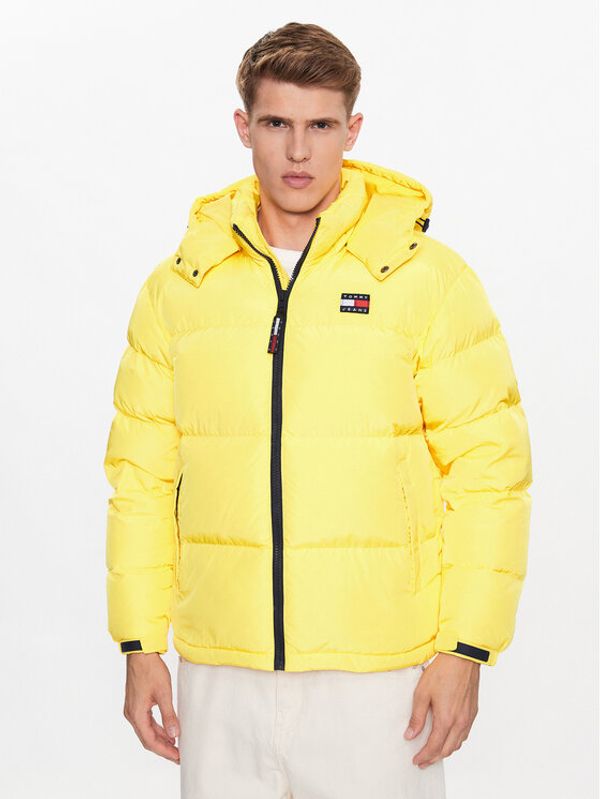 Tommy Jeans Tommy Jeans Пухено яке Alaska DM0DM15445 Жълт Regular Fit