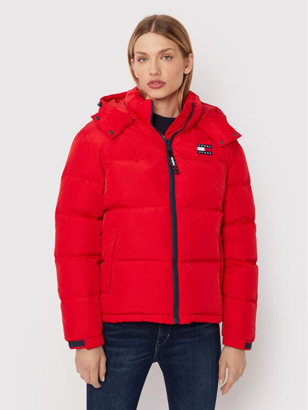 Tommy Jeans Tommy Jeans Пухено яке Alaska DW0DW14661 Червен Regular Fit