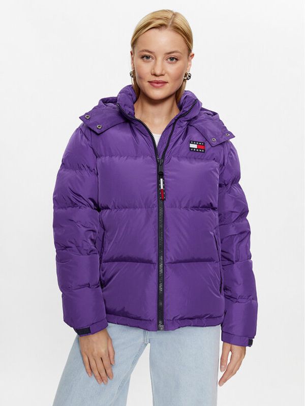 Tommy Jeans Tommy Jeans Пухено яке Alaska DW0DW14661 Виолетов Regular Fit