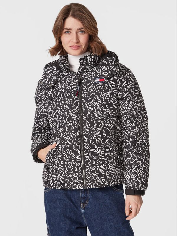 Tommy Jeans Tommy Jeans Пухено яке Alaska DW0DW14942 Черен Regular Fit