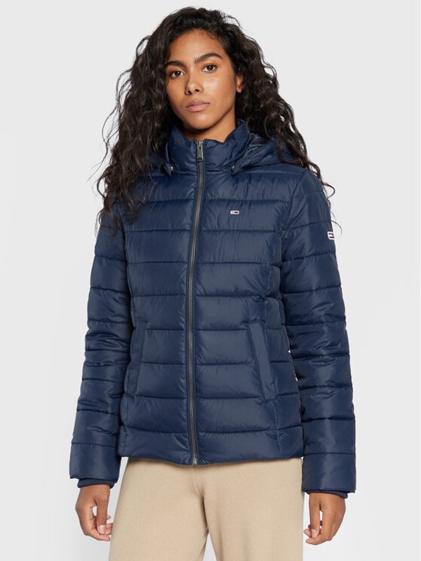 Tommy Jeans Tommy Jeans Пухено яке Basic DW0DW13741 Тъмносин Regular Fit