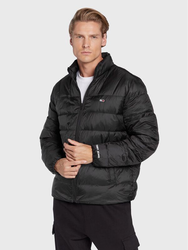 Tommy Jeans Tommy Jeans Пухено яке DM0DM14086 Черен Regular Fit