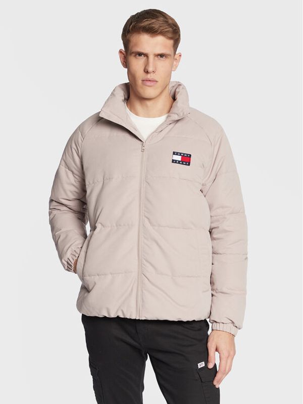 Tommy Jeans Tommy Jeans Пухено яке DM0DM15607 Бежов Regular Fit