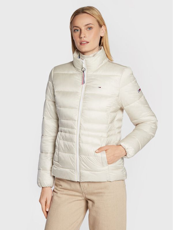 Tommy Jeans Tommy Jeans Пухено яке DW0DW13740 Бежов Regular Fit