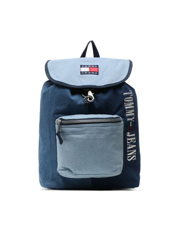 Tommy Jeans Tommy Jeans Раница Tjm Heritage Denim Flap Backpack AM0AM11108 Син