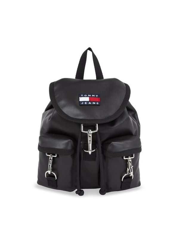 Tommy Jeans Tommy Jeans Раница Tjw Heritage Flap Backpack AW0AW15435 Черен