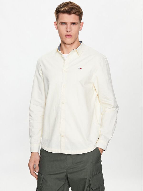 Tommy Jeans Tommy Jeans Риза Classic Oxford DM0DM15408 Жълт Classic Fit