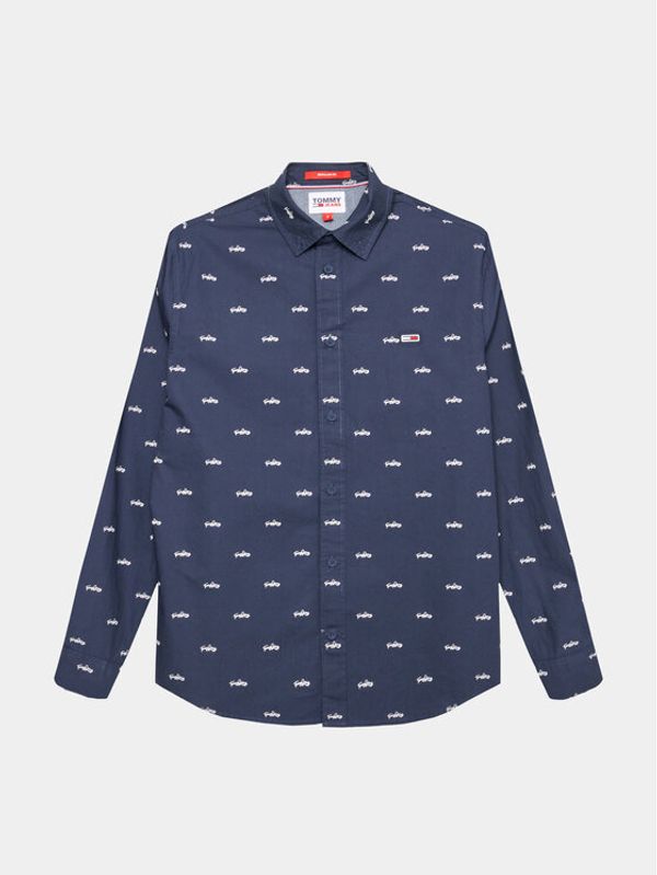 Tommy Jeans Tommy Jeans Риза DM0DM15922 Тъмносин Regular Fit