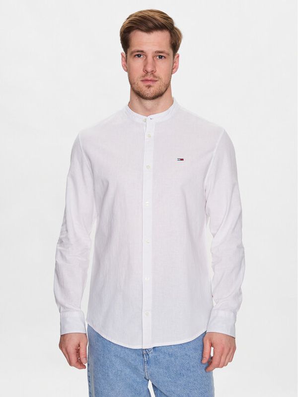 Tommy Jeans Tommy Jeans Риза DM0DM15927 Бял Classic Fit