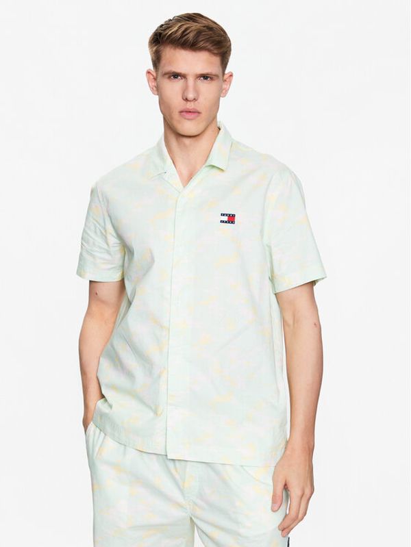 Tommy Jeans Tommy Jeans Риза DM0DM15933 Зелен Relaxed Fit