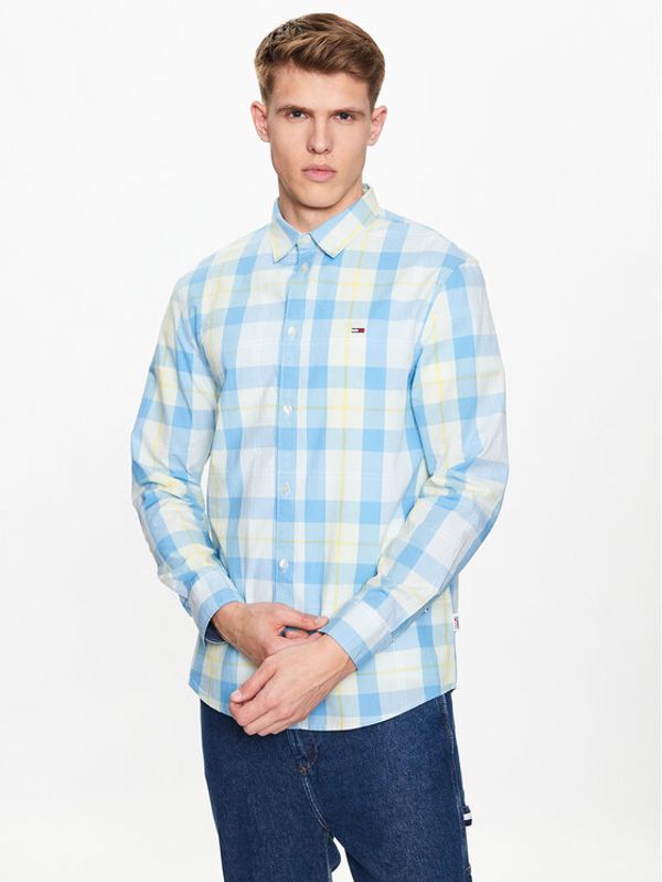 Tommy Jeans Tommy Jeans Риза Essential DM0DM15934 Син Classic Fit