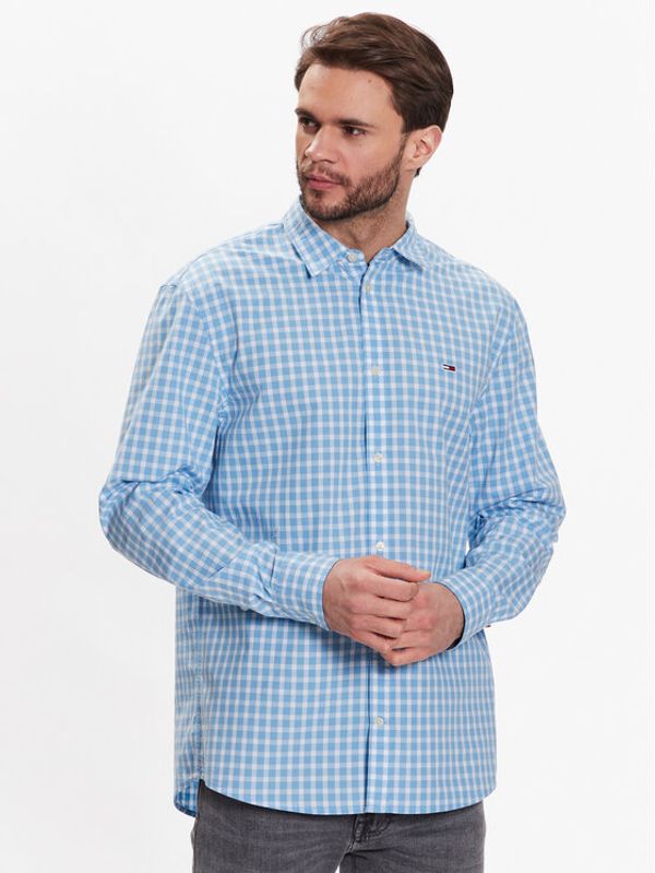 Tommy Jeans Tommy Jeans Риза Essential DM0DM15934 Син Regular Fit