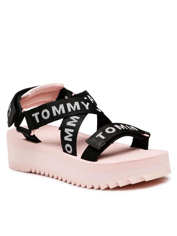 Tommy Jeans Tommy Jeans Сандали Fltfrm Eva Sndl EN0EN02119 Черен