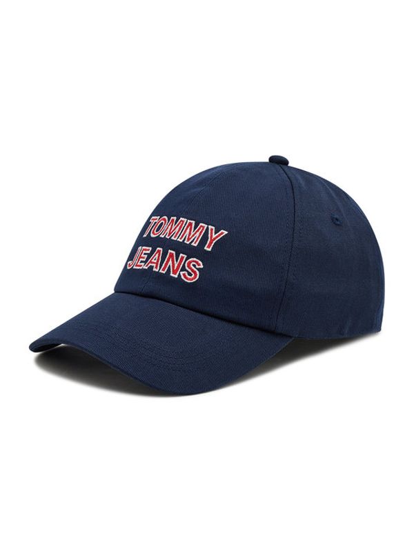 Tommy Jeans Tommy Jeans Шапка с козирка Graphic Cap AW0AW10191 Тъмносин